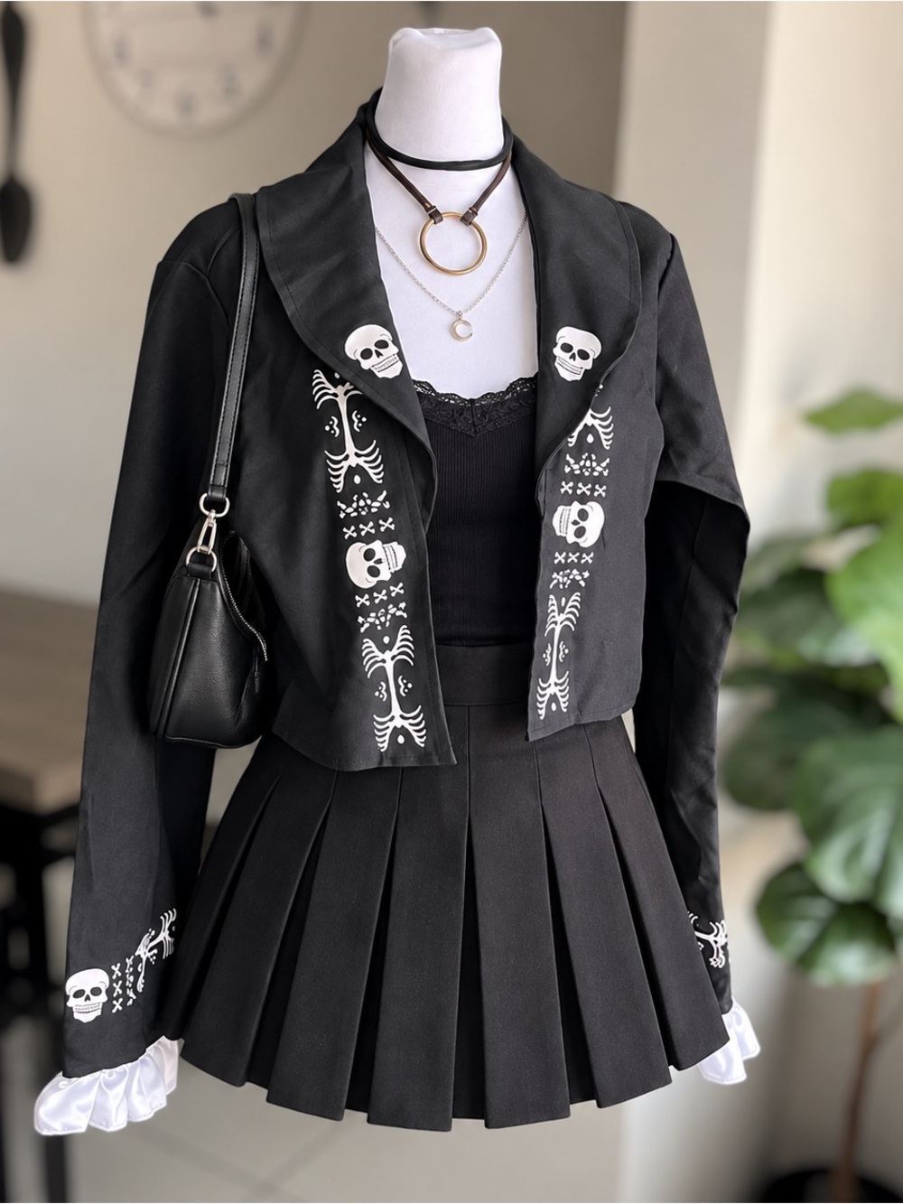 Karnival Costumes Skeleton Jacket Size L